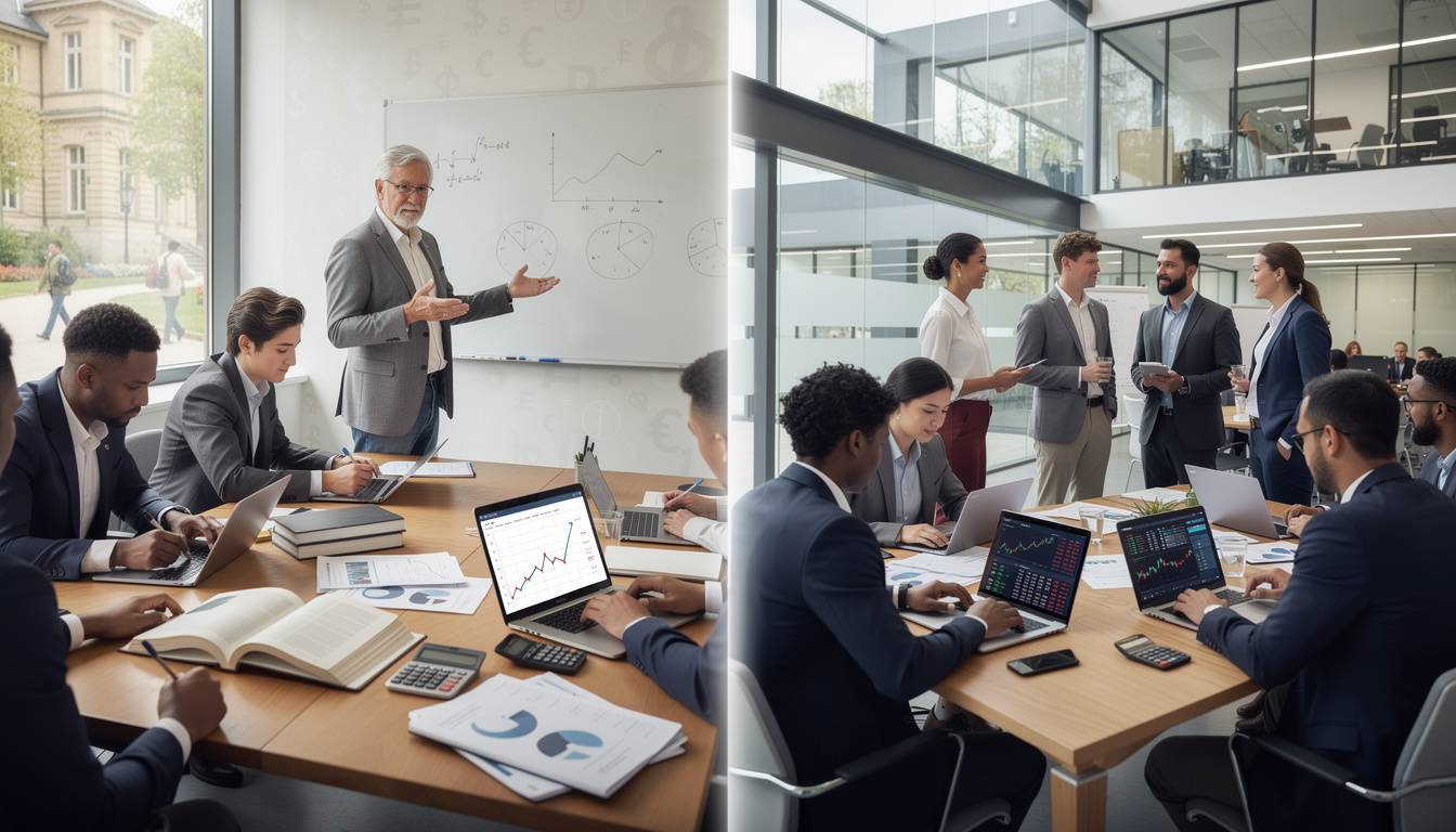 découvrez les différences clés entre un master finance d'un iae et un diplôme d'école de commerce pour bien choisir votre formation en finance.